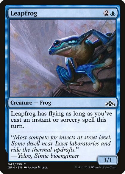 Leapfrog, Guilds of Ravnica 42