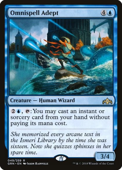 Omnispell Adept, Guilds of Ravnica 49