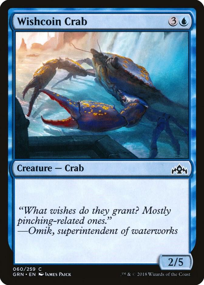 Wishcoin Crab, Guilds of Ravnica 60