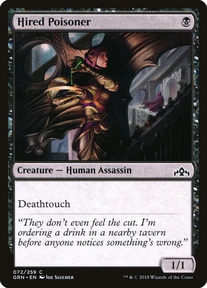Hired Poisoner, Guilds of Ravnica 72