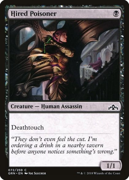 Hired Poisoner, Guilds of Ravnica 72