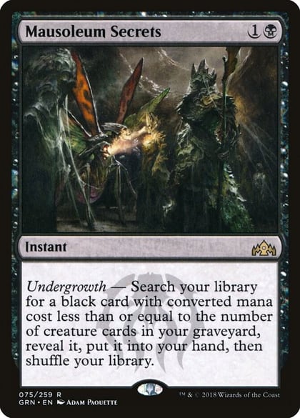 Mausoleum Secrets, Guilds of Ravnica 75