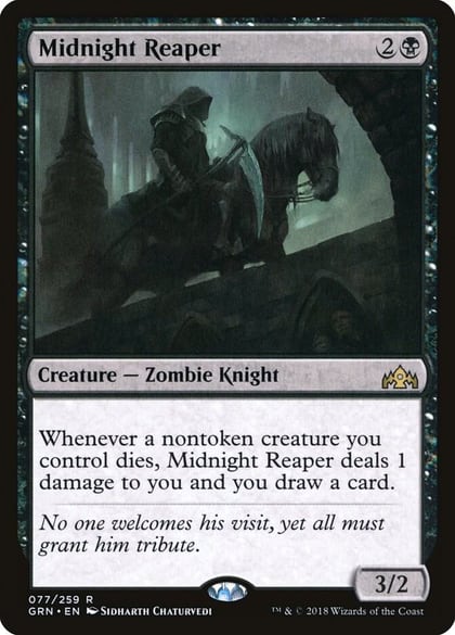 Midnight Reaper, Guilds of Ravnica 77