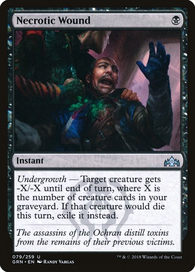 Necrotic Wound, Guilds of Ravnica 79