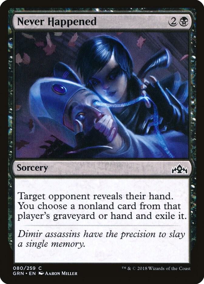 Never Happened, Guilds of Ravnica 80