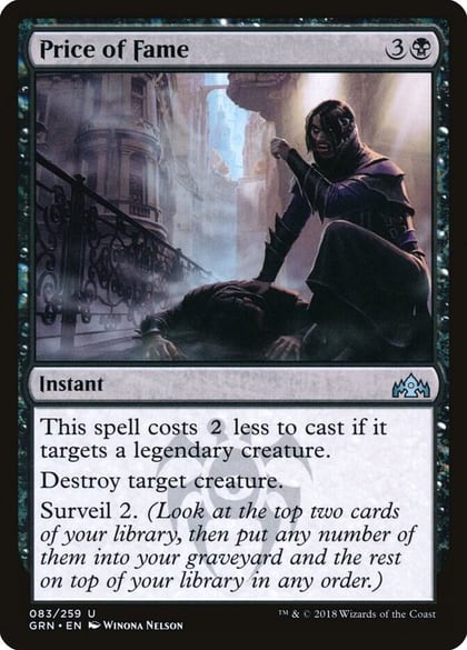 Price of Fame, Guilds of Ravnica 83