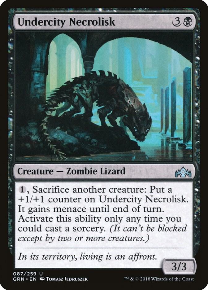Undercity Necrolisk, Guilds of Ravnica 87