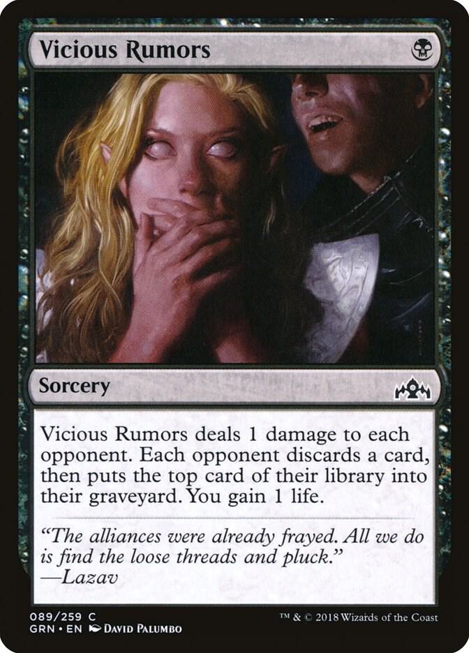 Vicious Rumors, Guilds of Ravnica 89