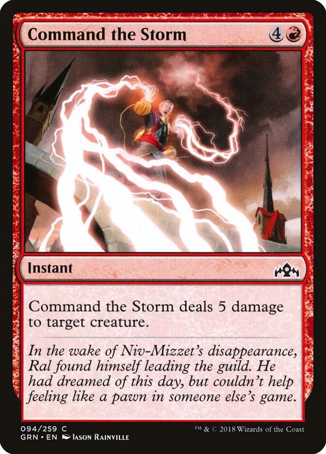 Command the Storm, Guilds of Ravnica 94