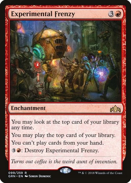 Experimental Frenzy, Guilds of Ravnica 99