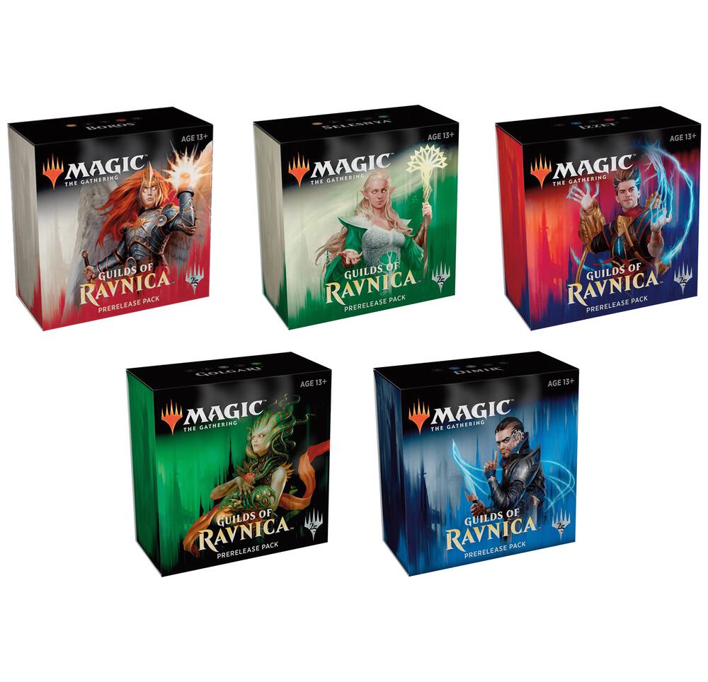 Guilds of Ravnica - Prerelease Pack [Set of 5], Guilds of Ravnica P177706