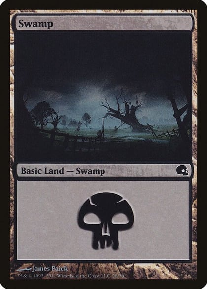 Swamp (28), Premium Deck Series: Graveborn 28
