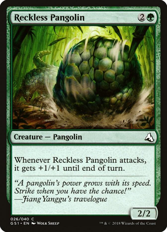 Reckless Pangolin, Global Series Jiang Yanggu & Mu Yanling 26