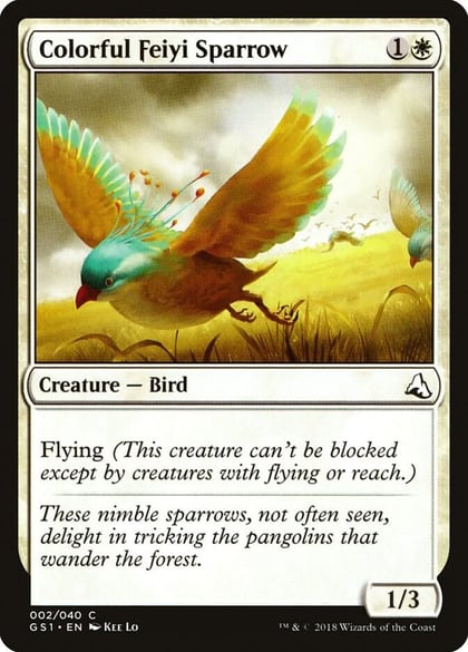Colorful Feiyi Sparrow, Global Series Jiang Yanggu & Mu Yanling 2