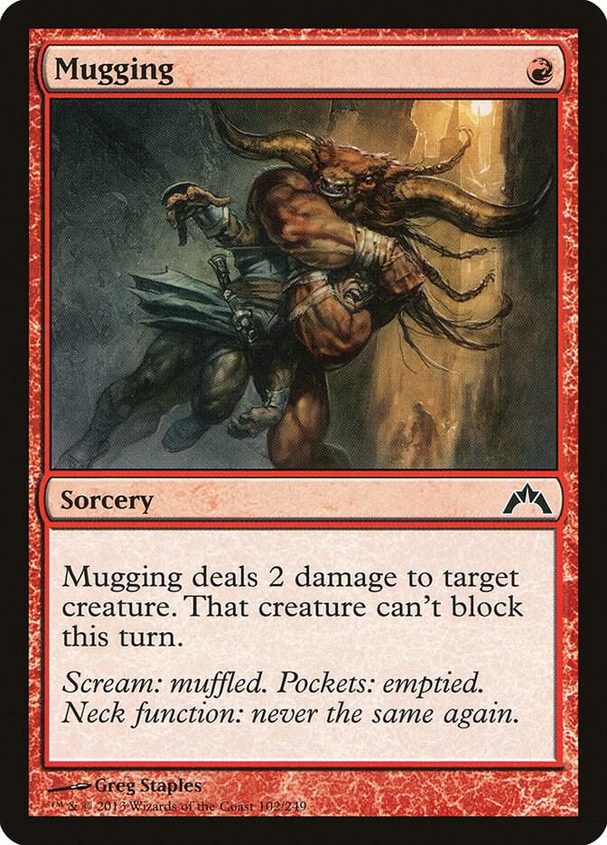 Mugging, Gatecrash 102