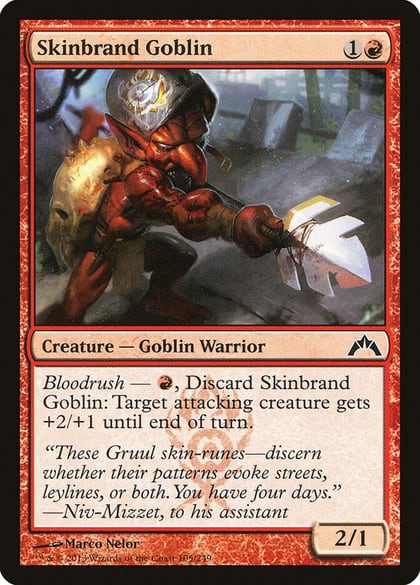 Skinbrand Goblin, Gatecrash 105