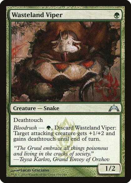 Wasteland Viper, Gatecrash 139