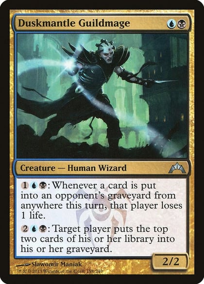 Duskmantle Guildmage, Gatecrash 158