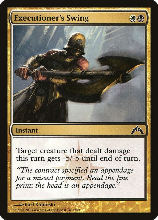 Executioner's Swing, Gatecrash 161