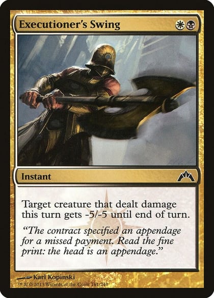 Executioner's Swing, Gatecrash 161