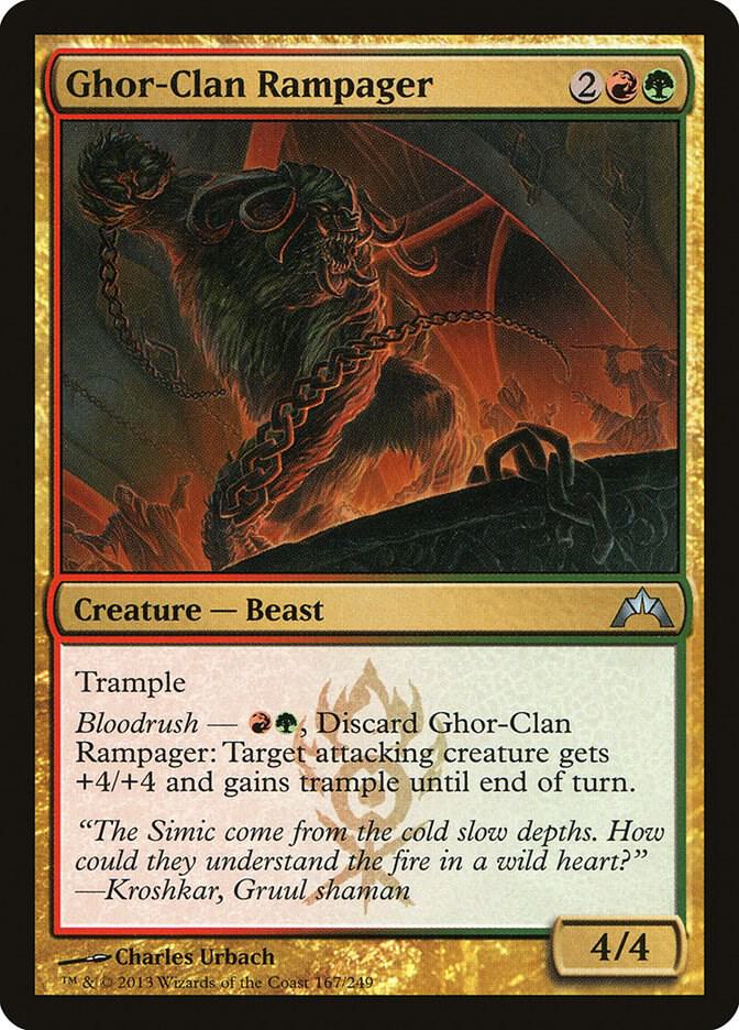 Ghor-Clan Rampager, Gatecrash 167