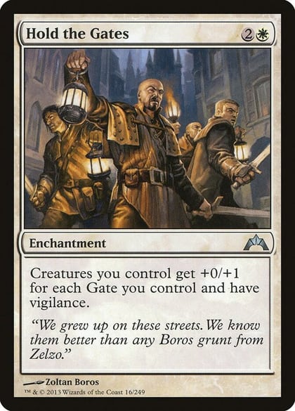 Hold the Gates, Gatecrash 16