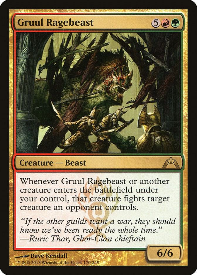 Gruul Ragebeast, Gatecrash 170