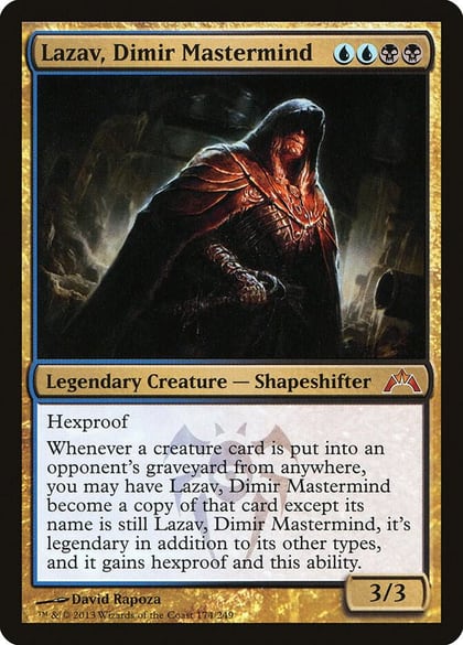 Lazav, Dimir Mastermind, Gatecrash 174