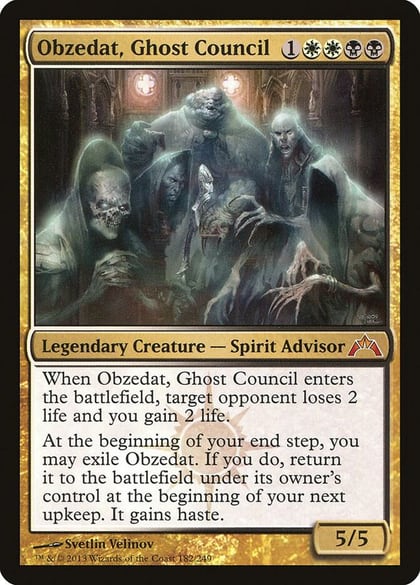 Obzedat, Ghost Council, Gatecrash 182