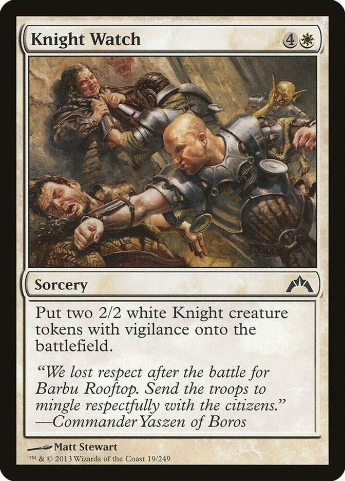 Knight Watch, Gatecrash 19