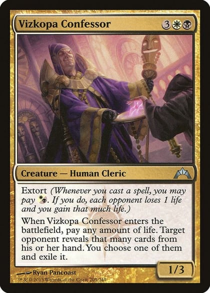 Vizkopa Confessor, Gatecrash 205
