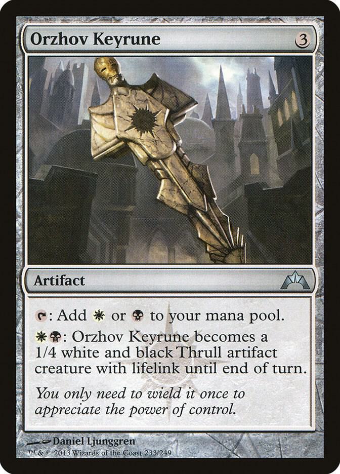 Orzhov Keyrune, Gatecrash 233