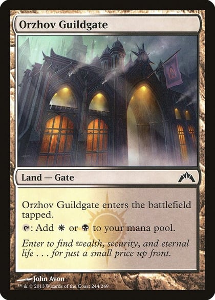 Orzhov Guildgate, Gatecrash 244