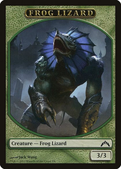 Frog Lizard Token, Gatecrash 3