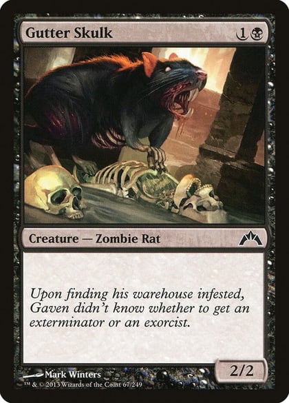 Gutter Skulk, Gatecrash 67