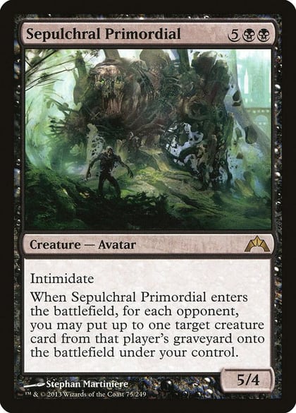 Sepulchral Primordial, Gatecrash 75