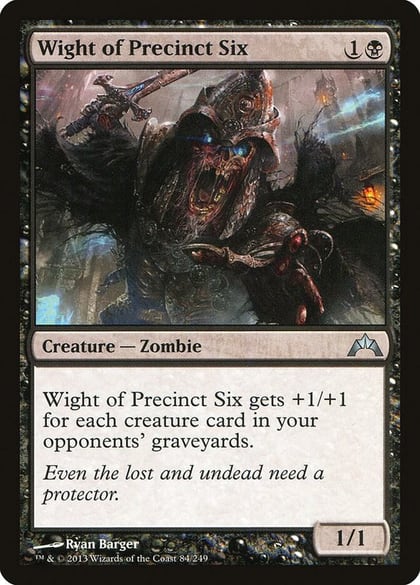 Wight of Precinct Six, Gatecrash 84