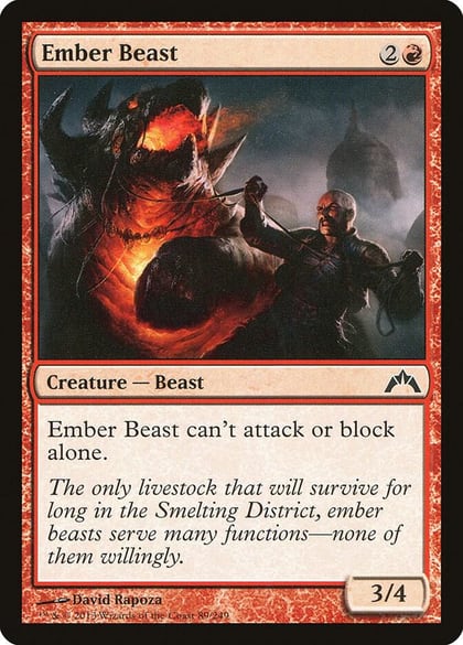 Ember Beast, Gatecrash 89