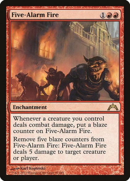 Five-Alarm Fire, Gatecrash 91