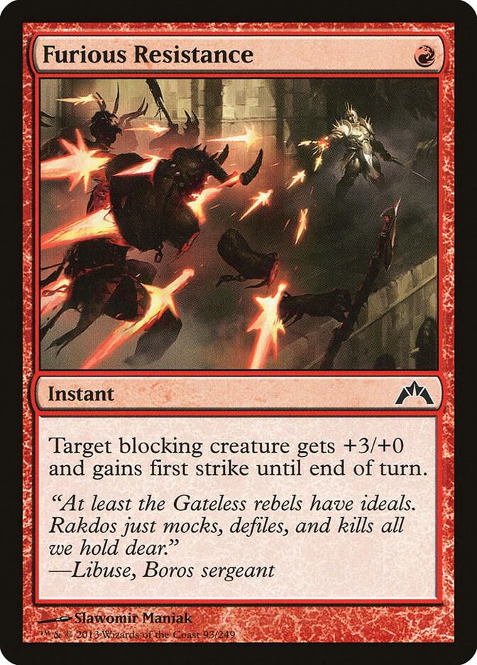 Furious Resistance, Gatecrash 93