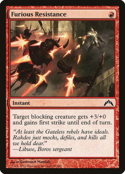 Furious Resistance, Gatecrash 93