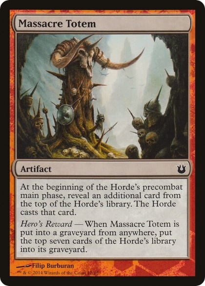 Massacre Totem, Hero's Path Promos 12