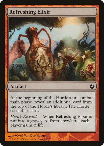 Refreshing Elixir, Hero's Path Promos 14