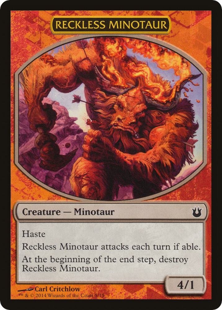 Reckless Minotaur, Hero's Path Promos 5