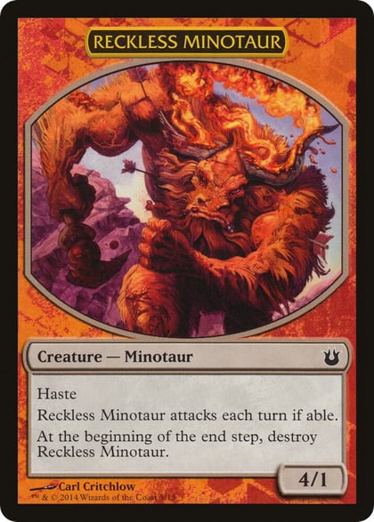 Reckless Minotaur, Hero's Path Promos 5
