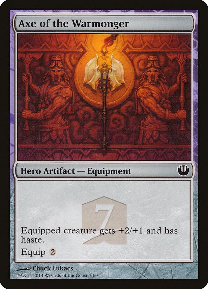 Axe of the Warmonger, Hero's Path Promos 7d