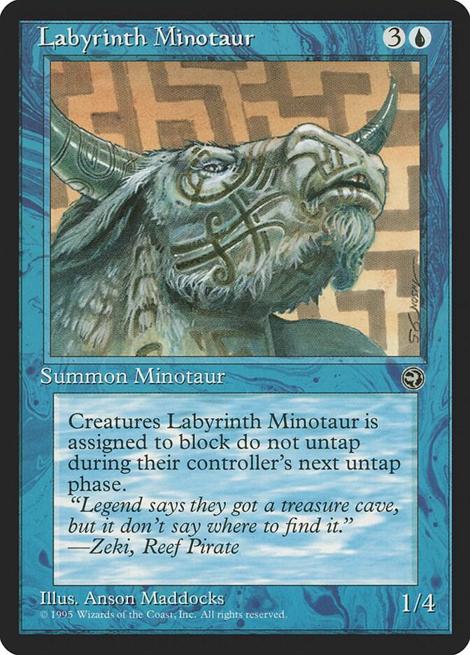 Labyrinth Minotaur [Version 2], Homelands 30