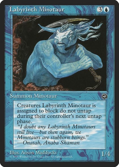 Labyrinth Minotaur, Homelands 30