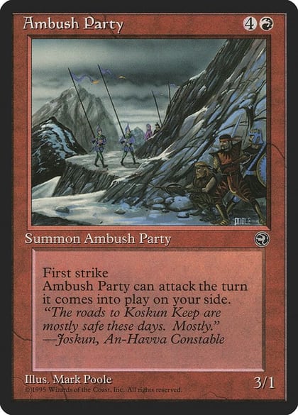 Ambush Party [Version 2], Homelands 80