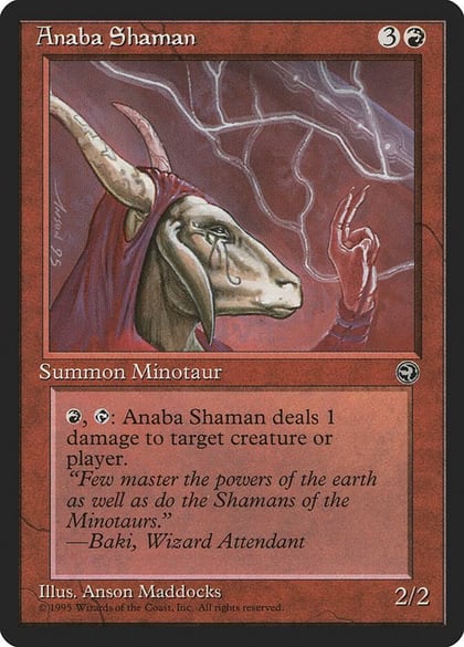 Anaba Shaman [Version 2], Homelands 86